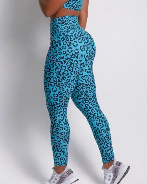 Calça Legging Básica Onça Colors