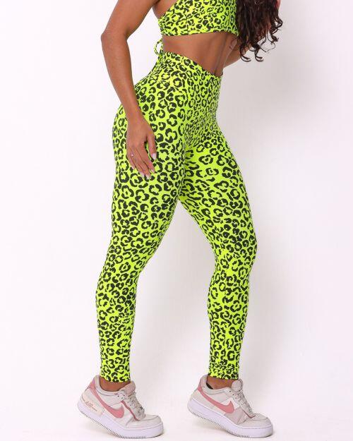 Calça Legging Básica Onça Colors