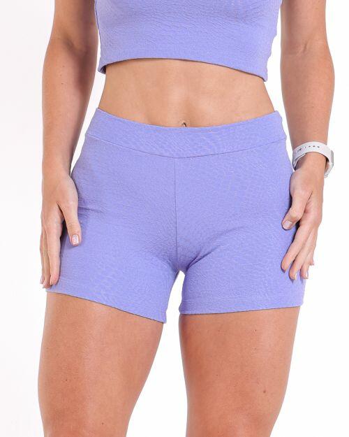 Short B�sico C�s Fino Jacquard Cobra