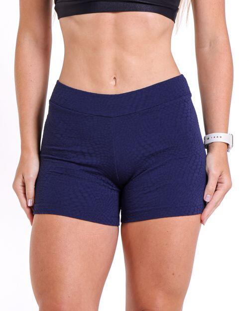 Short B�sico C�s Fino Jacquard Cobra