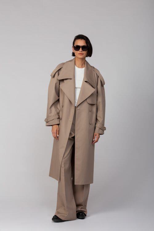 Comprar TRENCH COAT ESCÓCIA BEGE - R$1.999,00