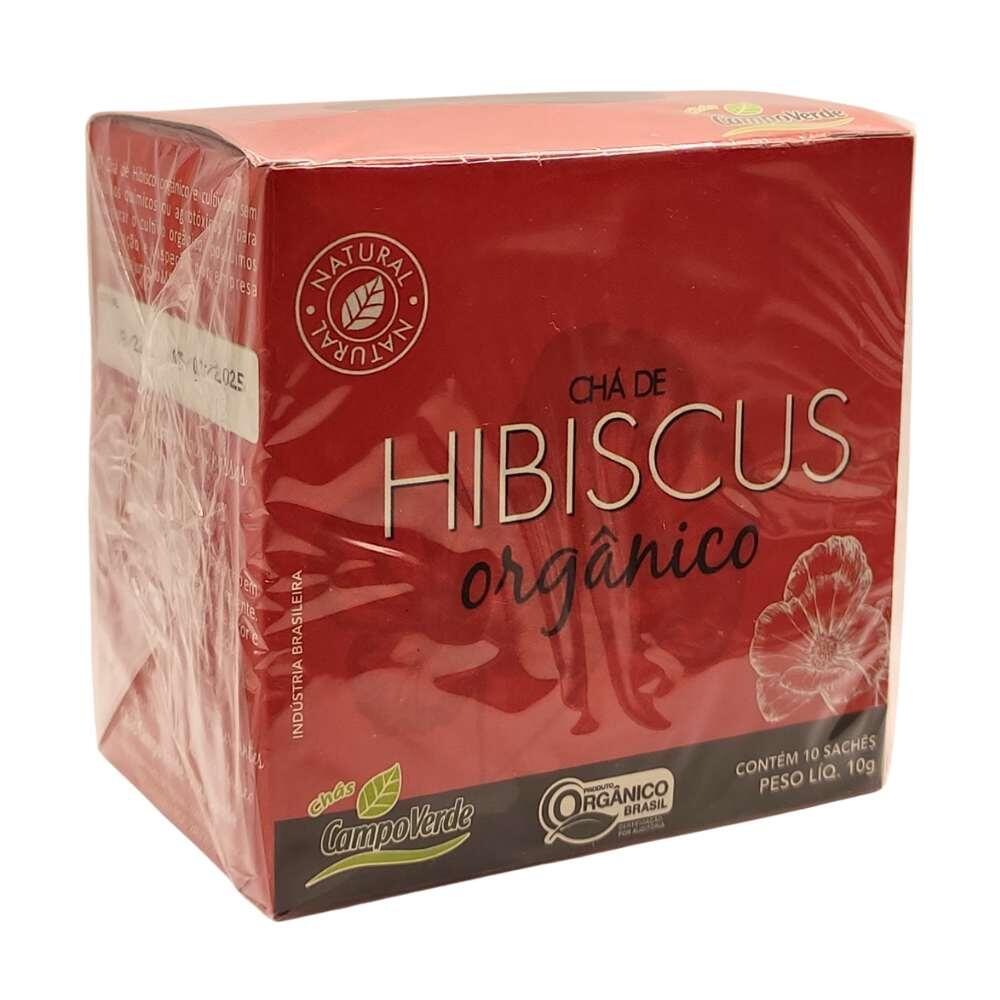 Comprar Kit 6 Hibiscus Chá Orgânico de Hibisco Campo Verde 10 sachês