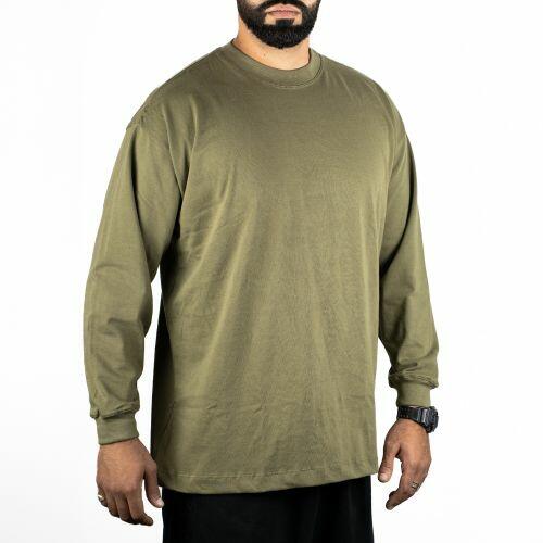 Camiseta Oversized Manga Longa