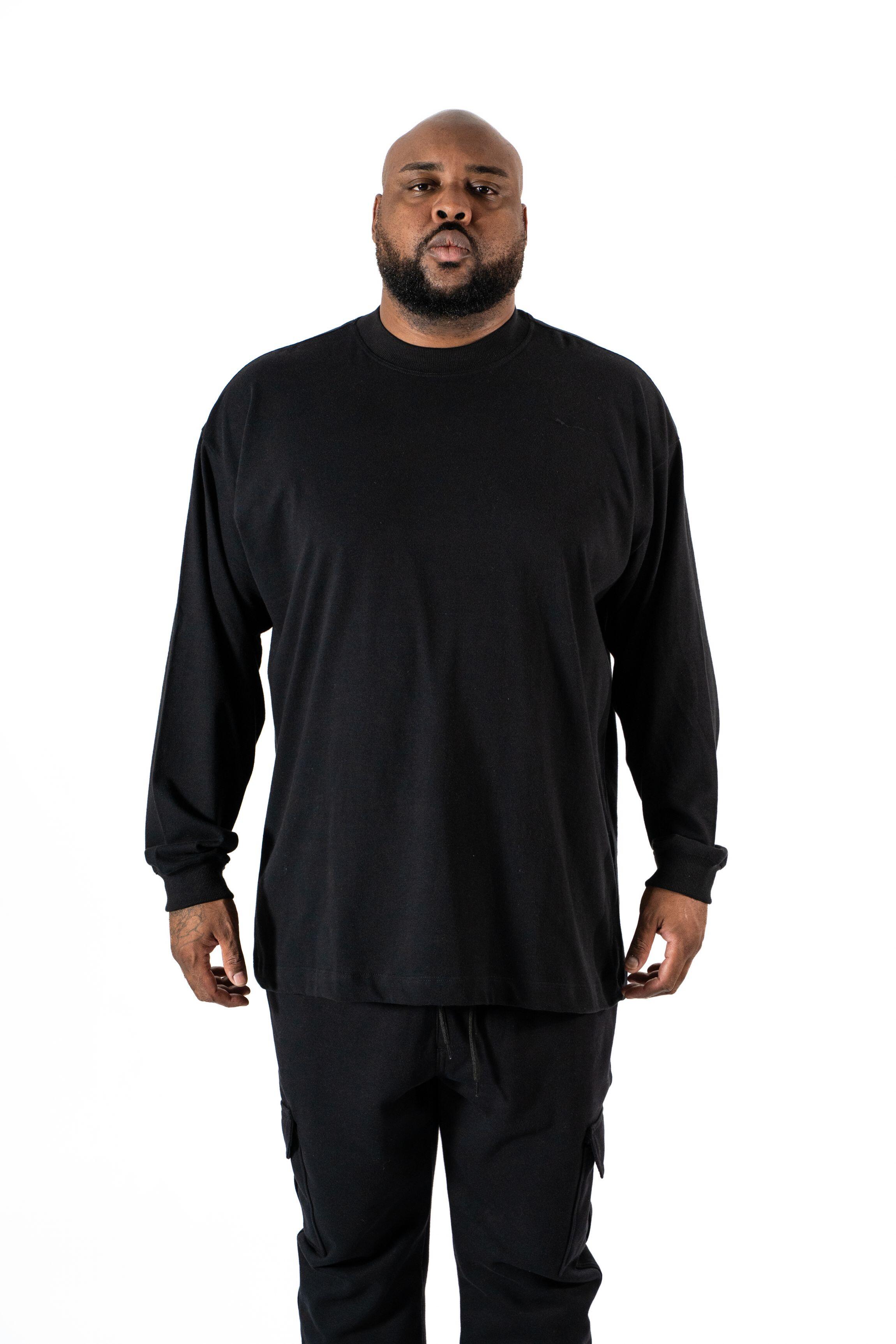 Camiseta Oversized Manga Longa