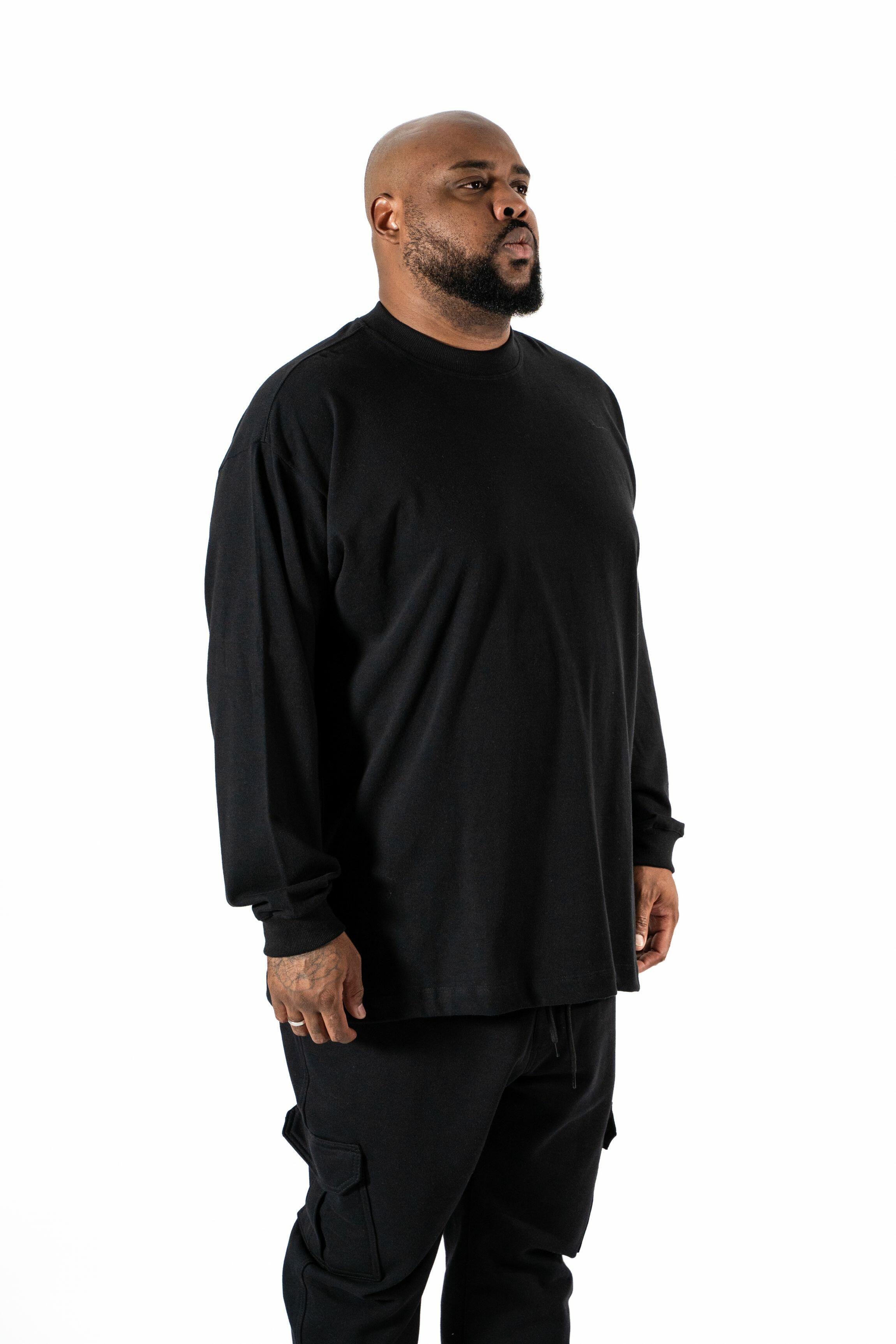 Camiseta Oversized Manga Longa