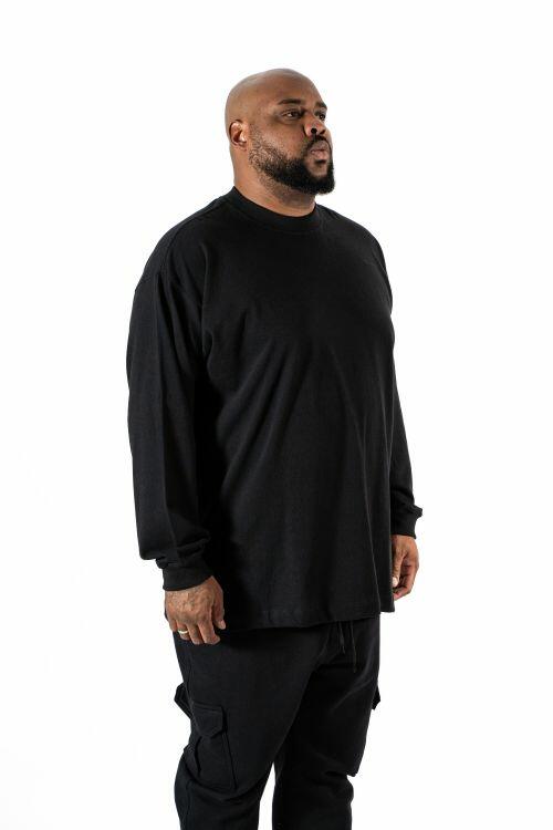 Camiseta Oversized Manga Longa