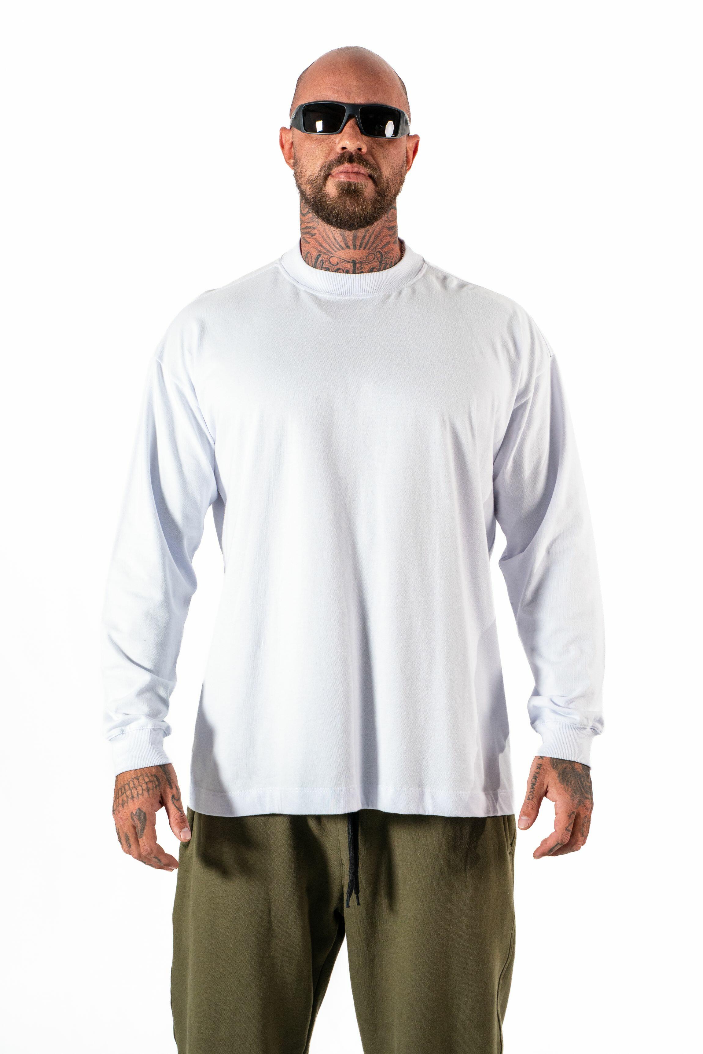 Camiseta Oversized Manga Longa