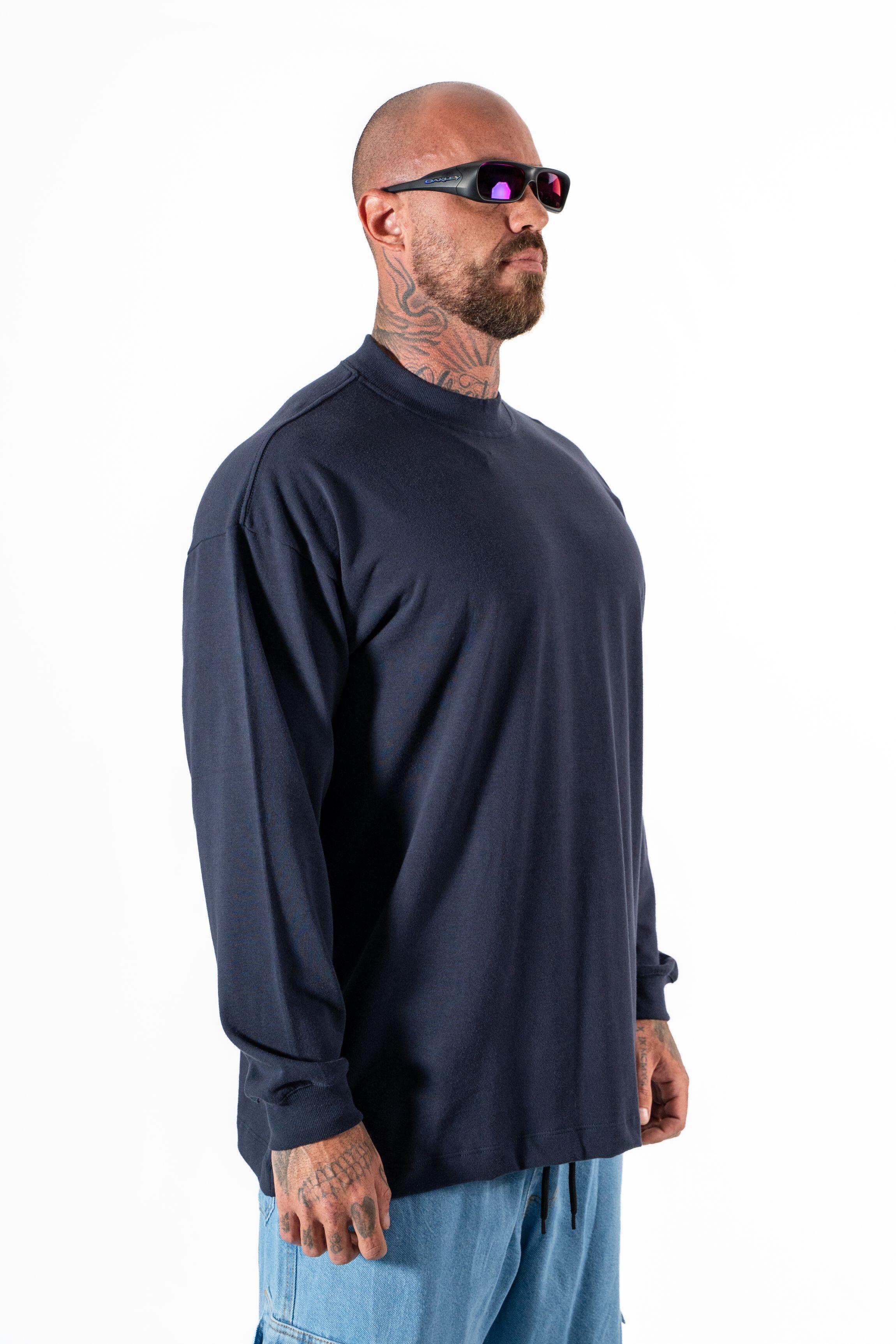 Camiseta Oversized Manga Longa