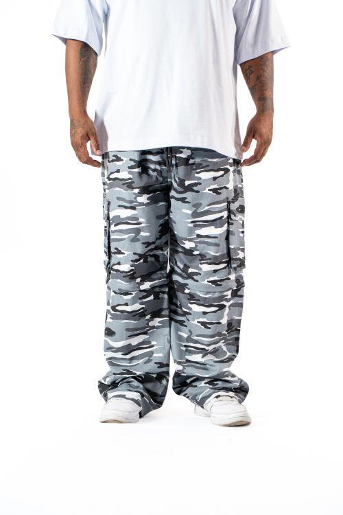 Calça Vira Bermuda Heavy Camo