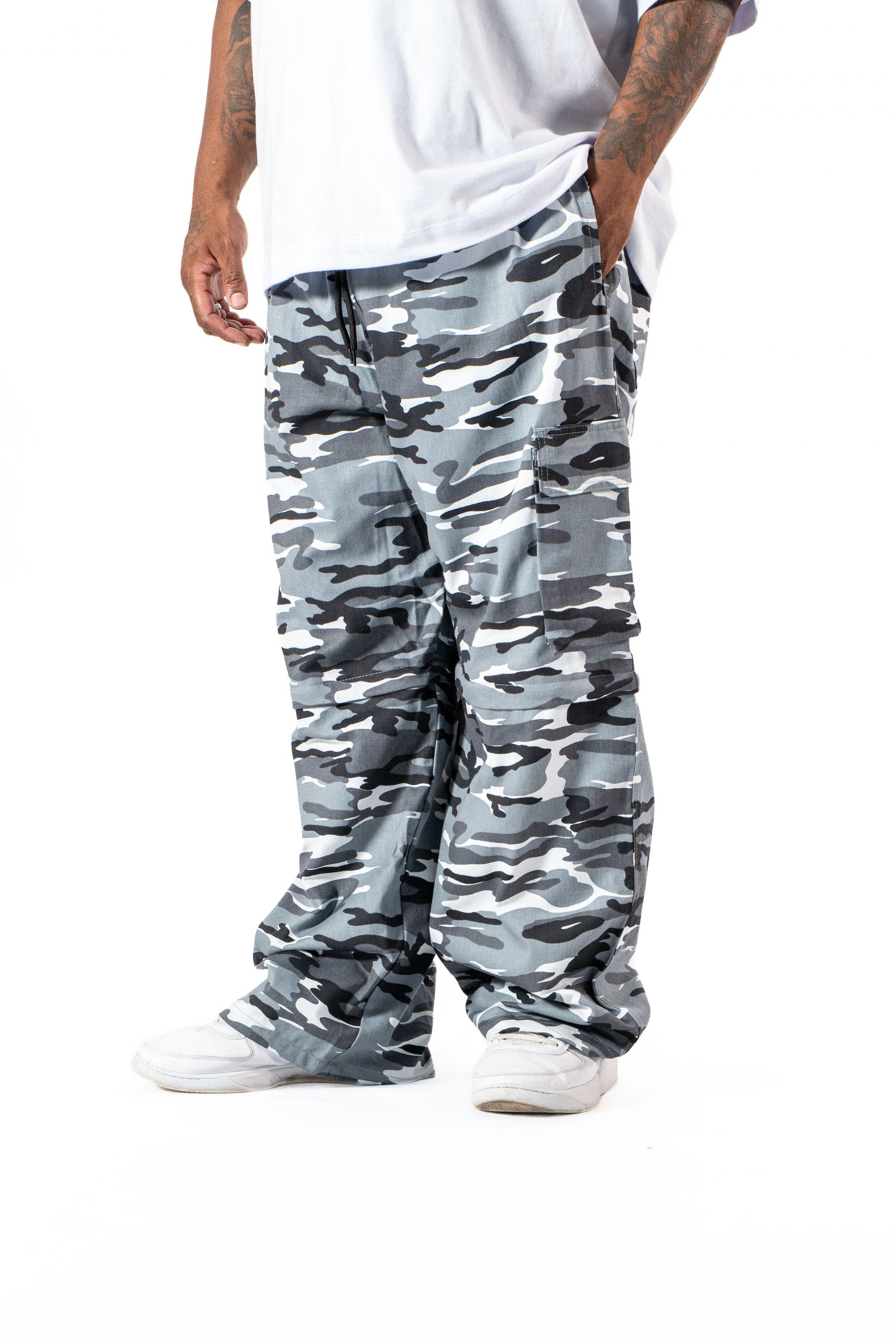 Calça Vira Bermuda Heavy Camo