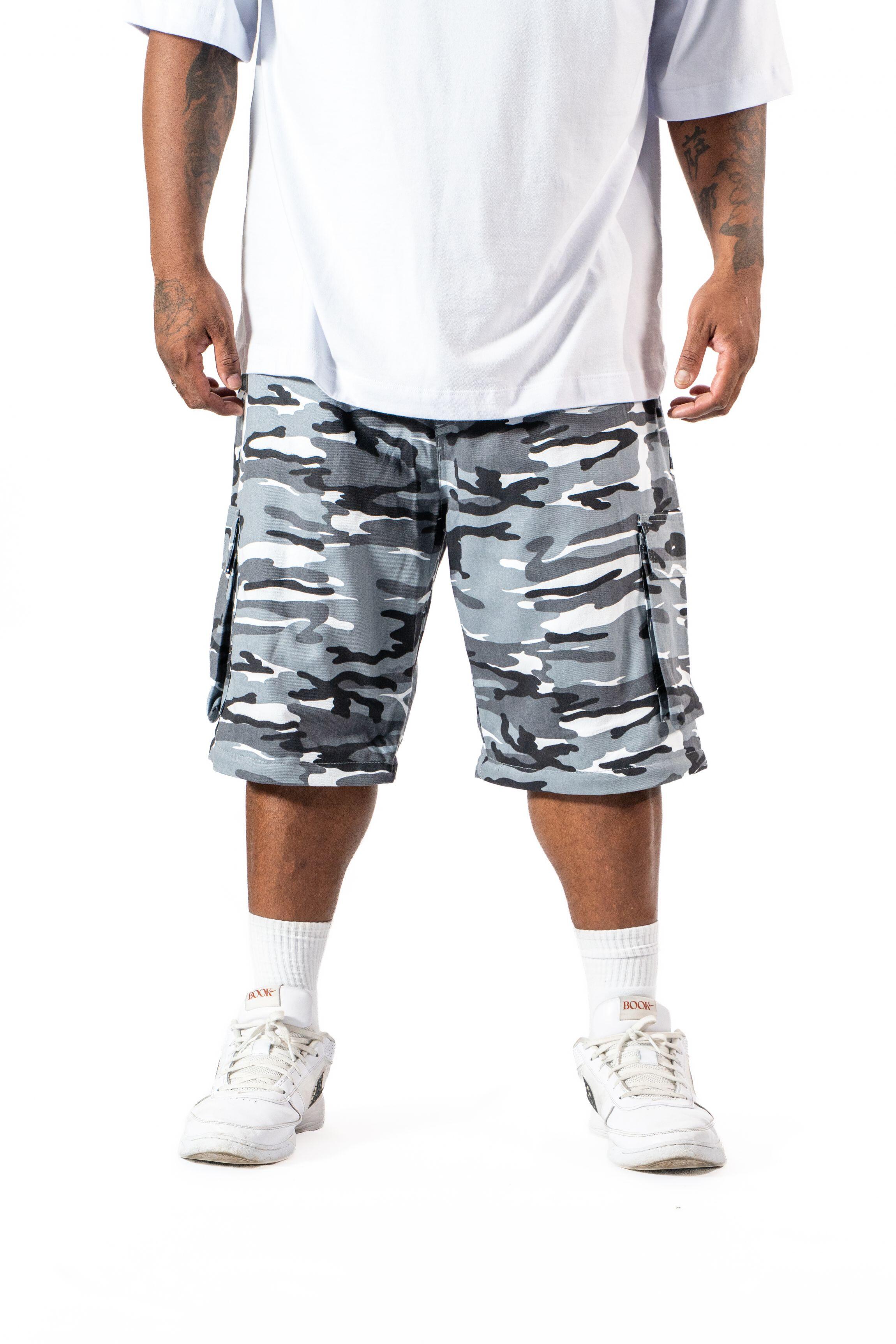 Calça Vira Bermuda Heavy Camo