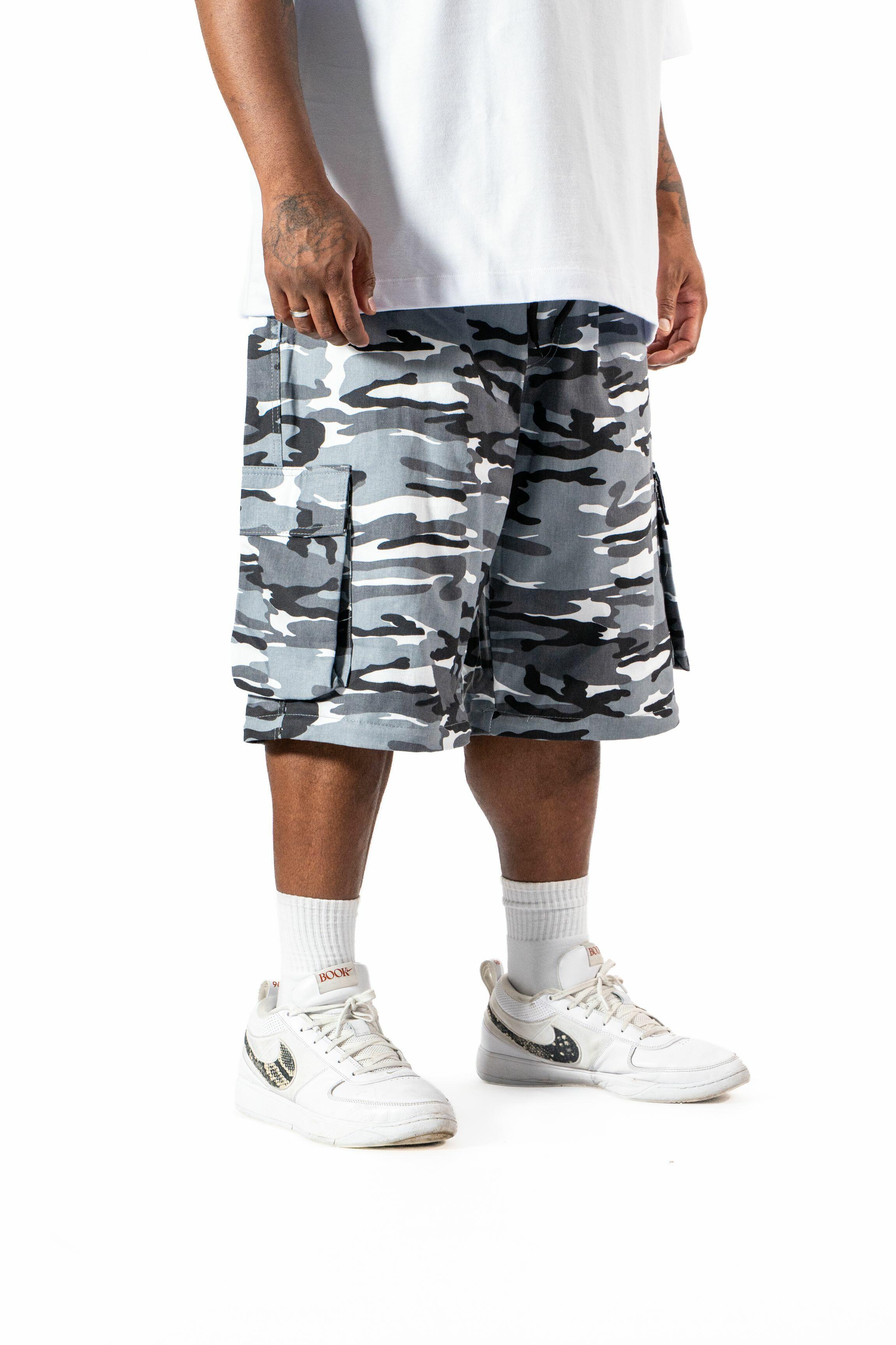 Calça Vira Bermuda Heavy Camo
