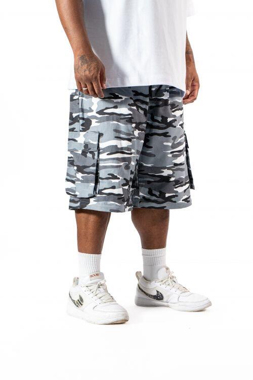 Calça Vira Bermuda Heavy Camo