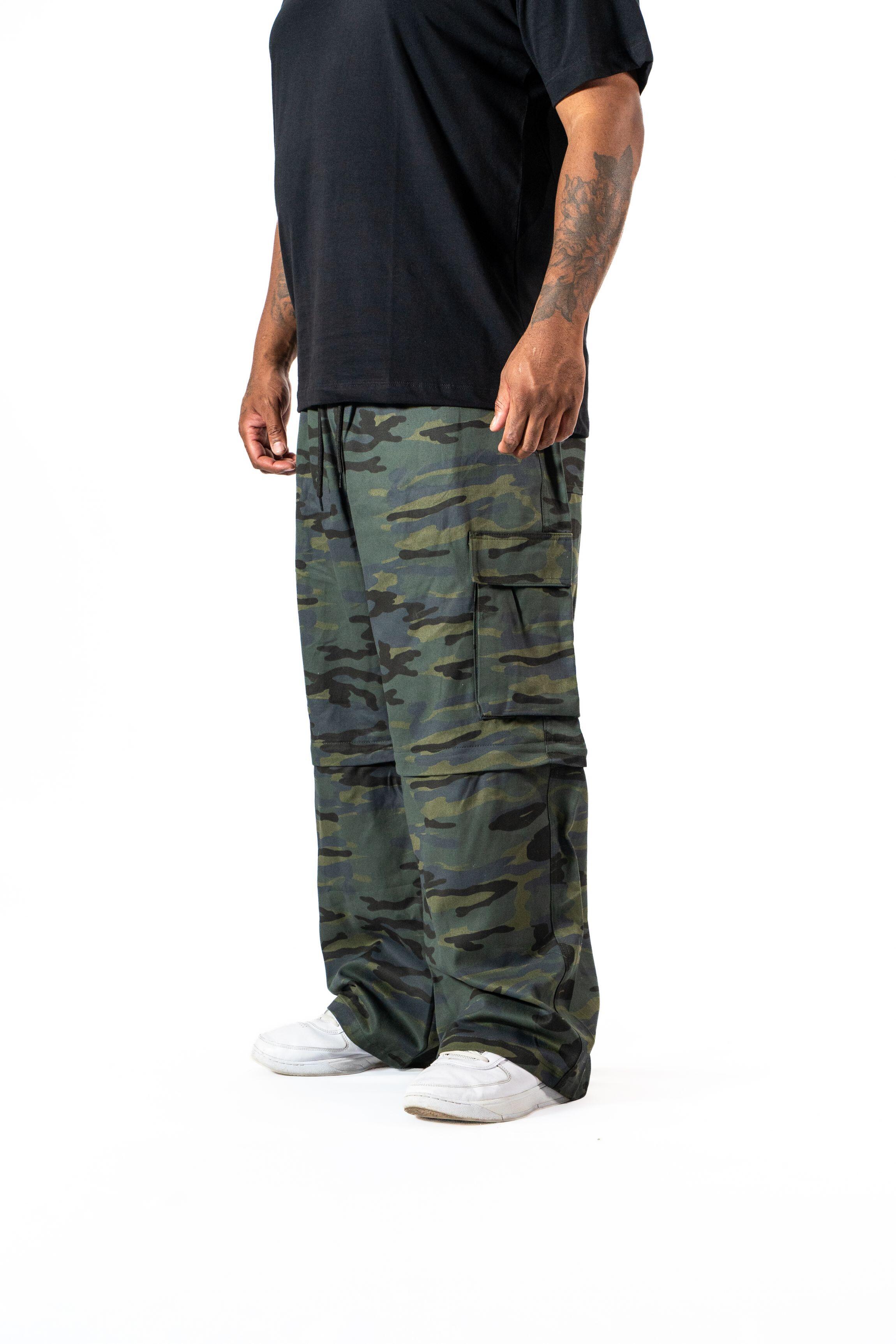Calça Vira Bermuda Heavy Camo
