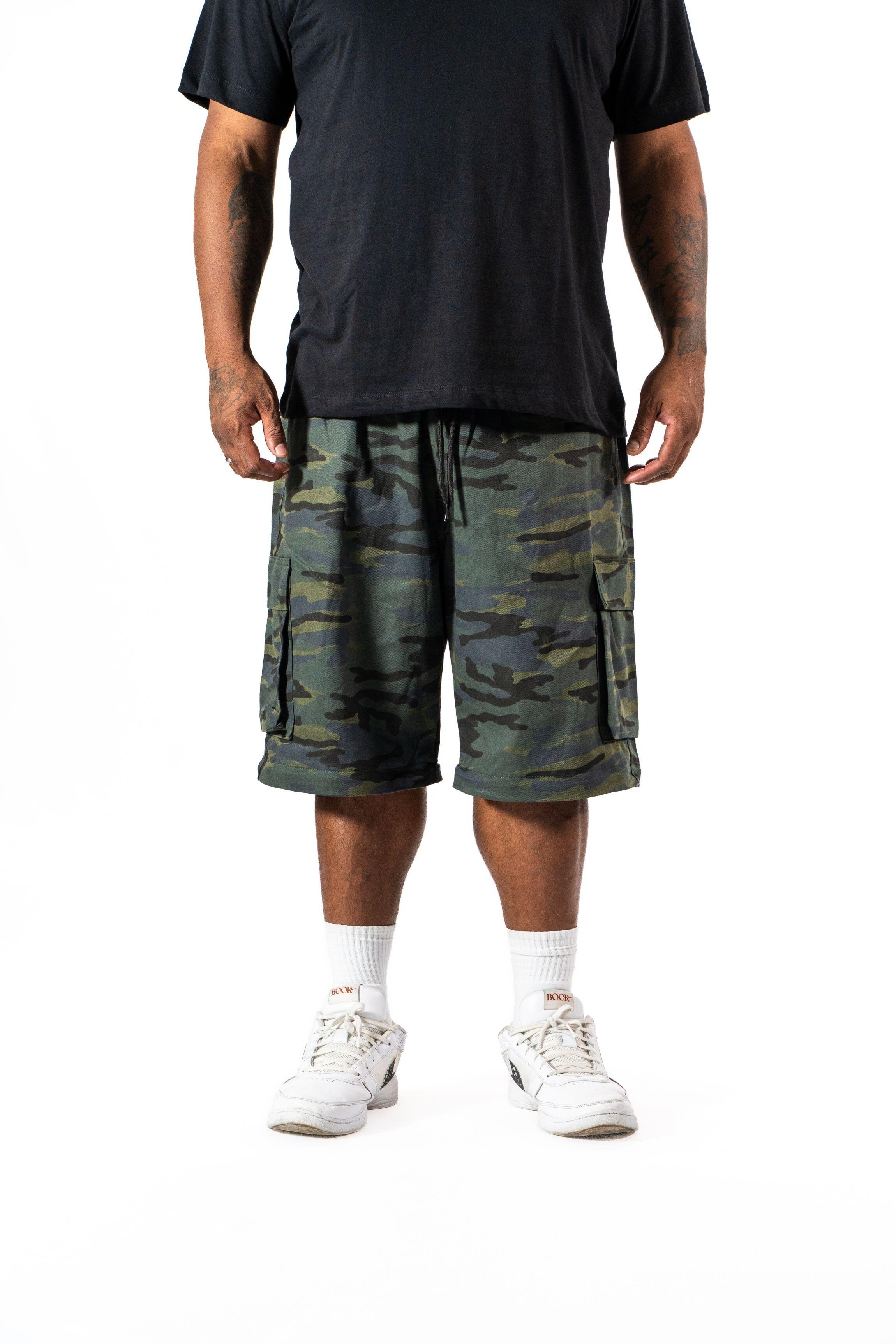 Calça Vira Bermuda Heavy Camo