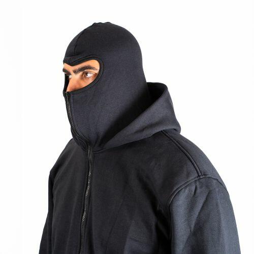Moletom ziper Balaclava