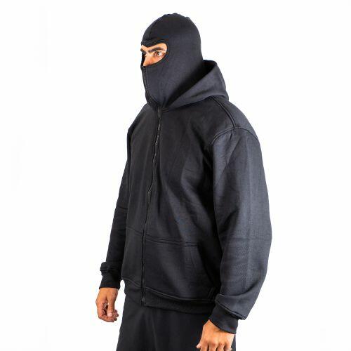 Moletom ziper Balaclava