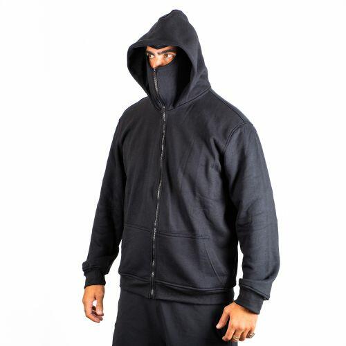 Moletom ziper Balaclava