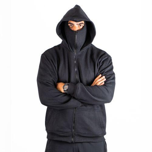 Moletom ziper Balaclava