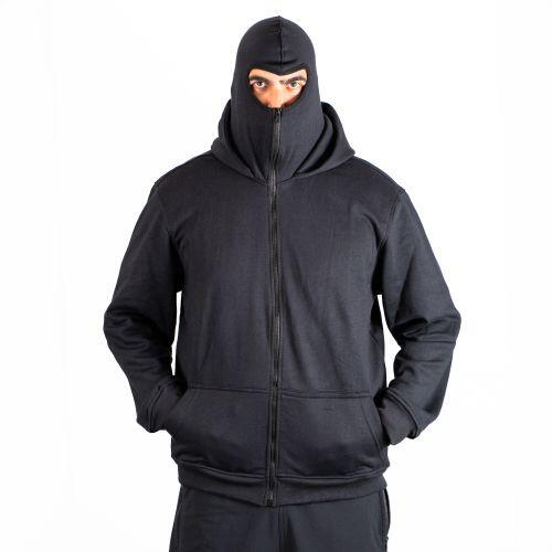 Moletom ziper Balaclava