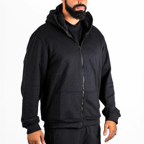 Moletom ziper Balaclava