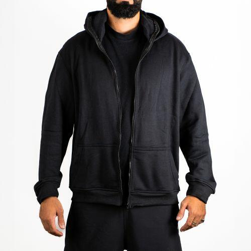 Moletom ziper Balaclava