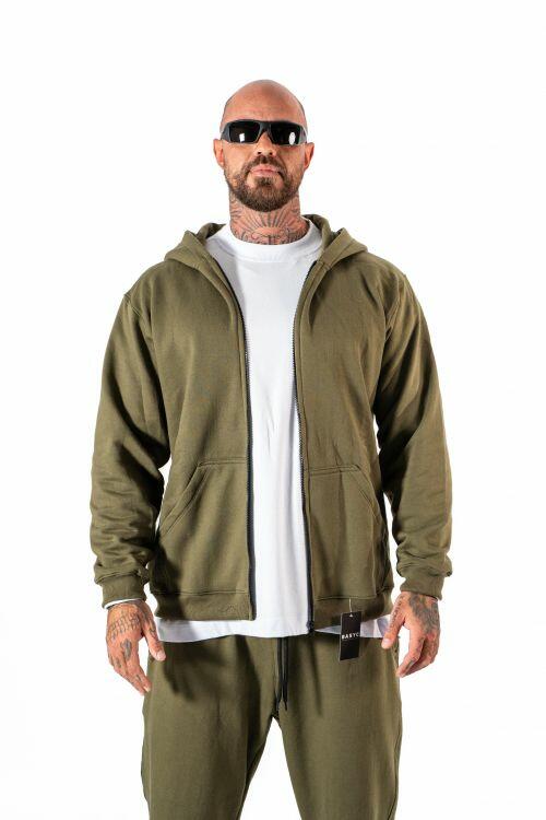 Blusa Moletom com Ziper