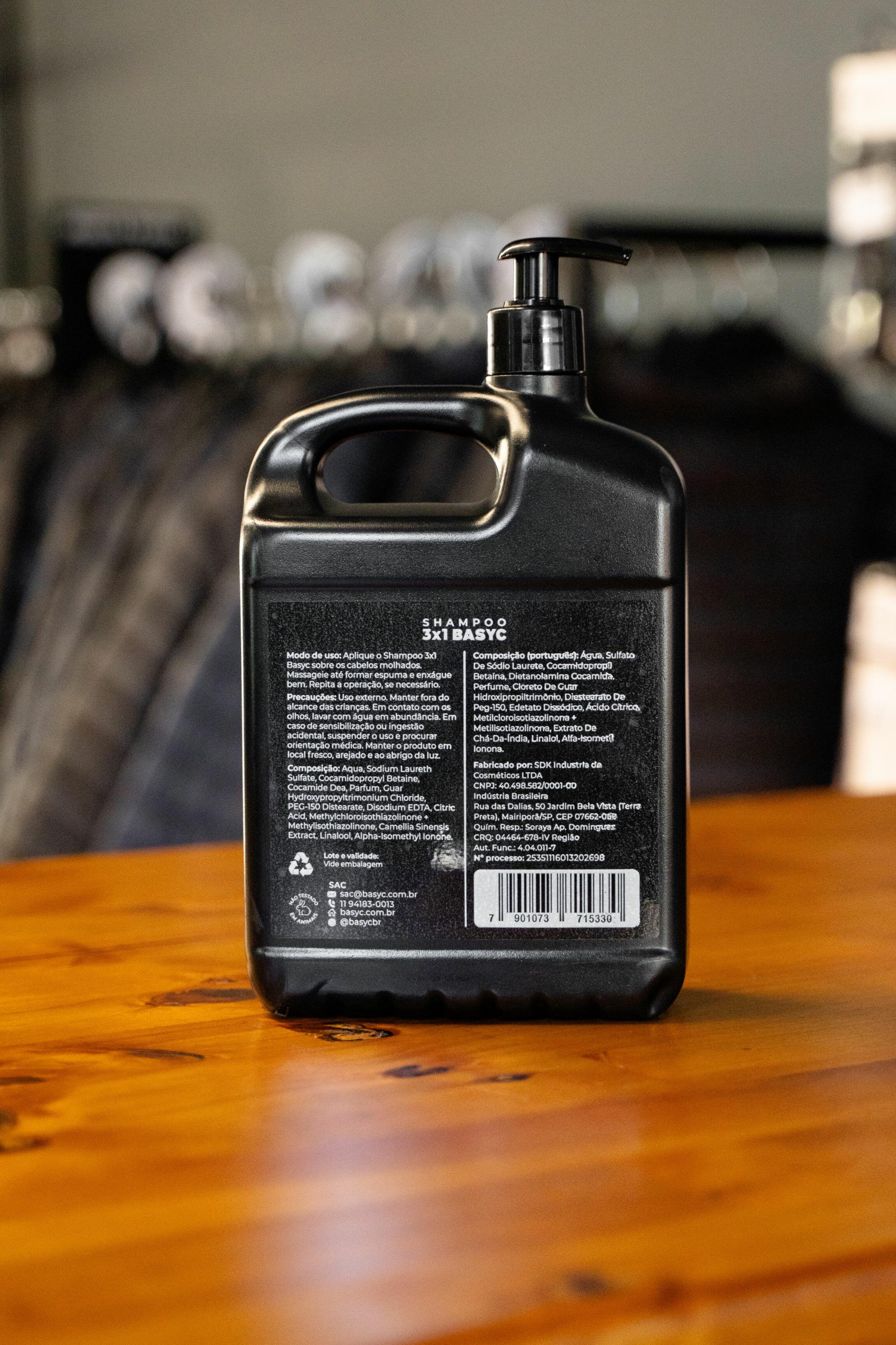 Shampoo Basyc 3x1 1L