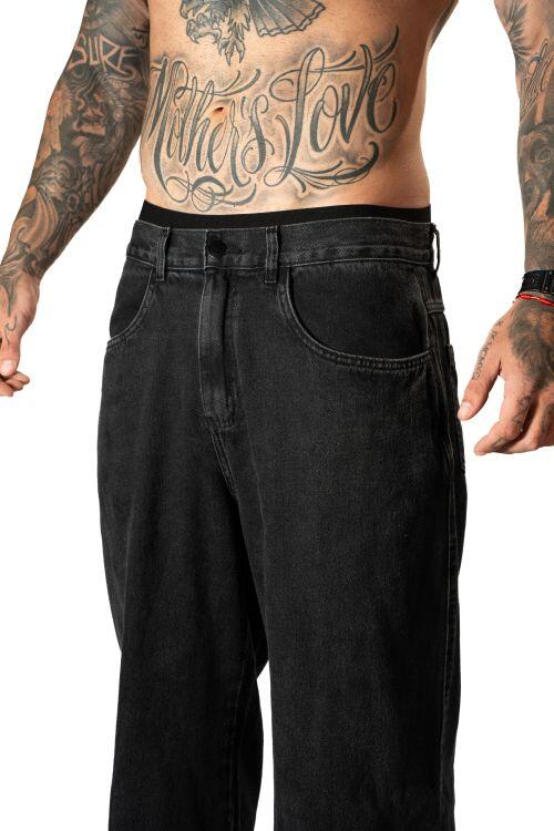 Cal�a Jeans Over Bot�o