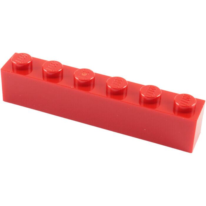 Comprar Lego Brick 1x6 - Vermelho - PN 3009 / CN 300921 - a partir