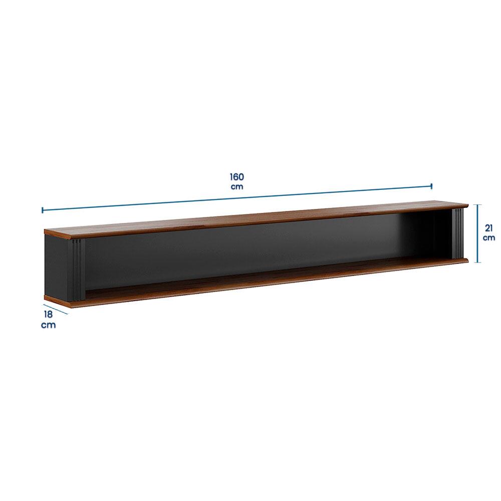 Porta Temperos 160cm Cozinha Hannover Linz Móveis | Modema