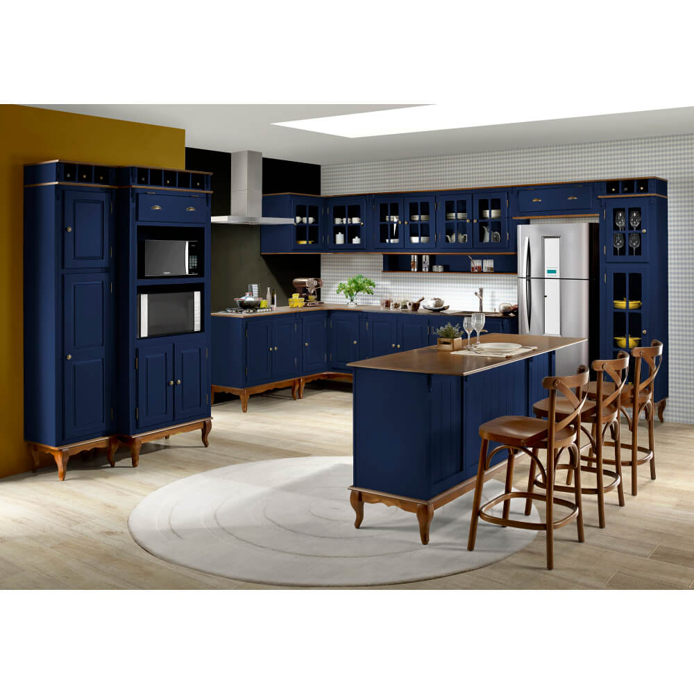 Porta Temperos 160cm Cozinha Hannover Linz Móveis | Modema