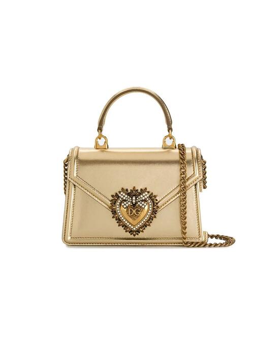 Comprar Bolsa DG tote Devotion pequena Dourada - R$2.376,00