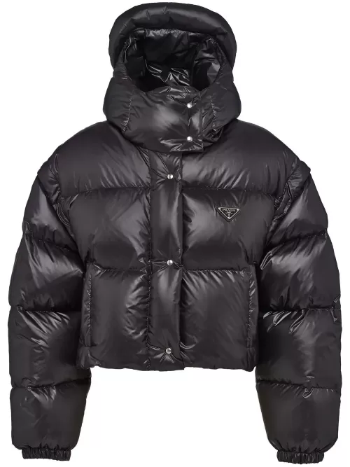 Comprar Jaqueta Prada matelassê de nylon reciclado - R$2.232,00