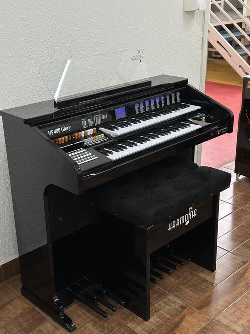Comprar Órgão Eletrônico Harmonia HS-480 Glory Preto Brilho - a