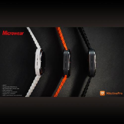 Smartwatch Microwear Ma27 Ultra Amoled Chat GPT Lançamento