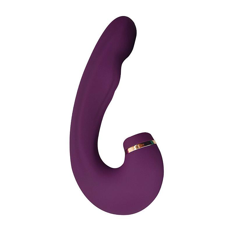 Vibrador Apollo 3 em 1, cor roxo