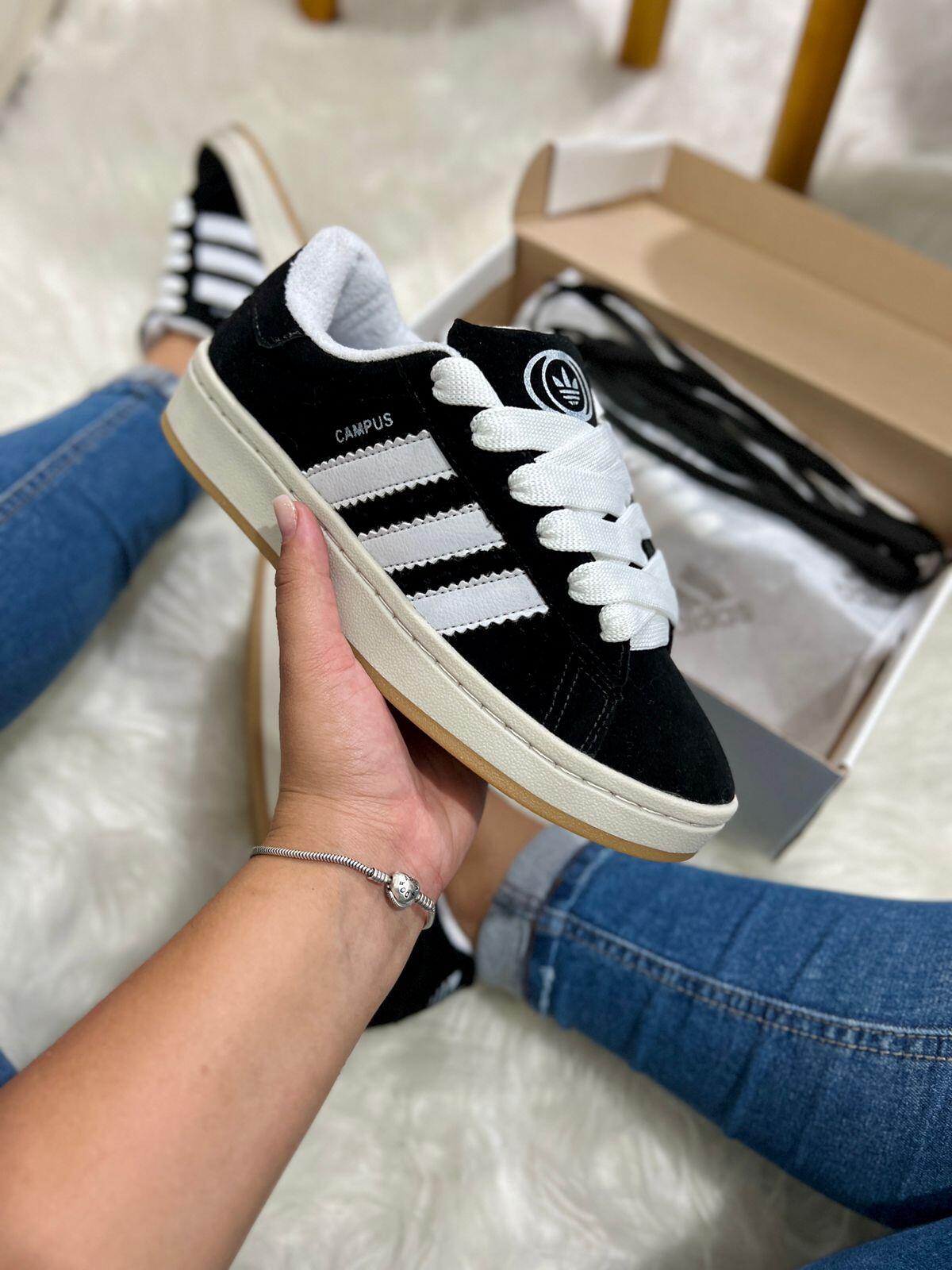 Comprar Adidas Campus Preto/Branco