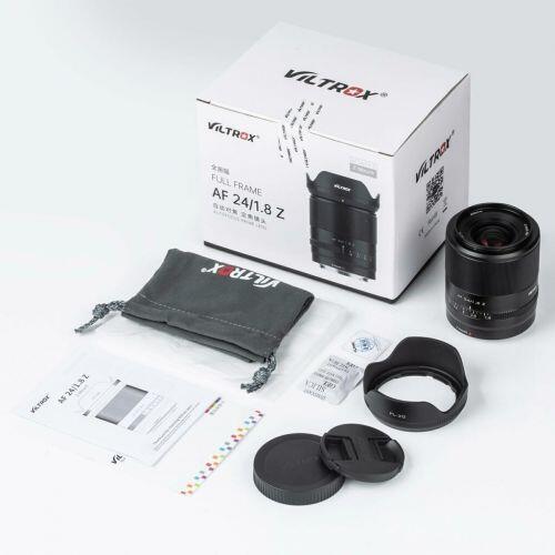 Lente Z 24mm f/1.8 AF Nikon By Viltrox Mirrorless Full Frame