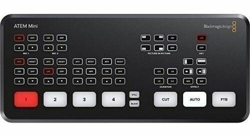 美品☆Blackmagic Design ATEM Mini Pro Blackmagic ATEM Mini PRO Placa De Captura E Mesa De Corte