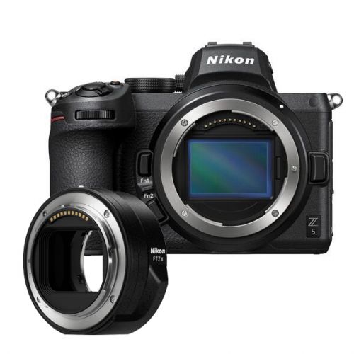 Amatora mezzoforte 2点セット Câmera Nikon Z5 + Adaptador FTZ II Mirrorless | Nikon Oficial