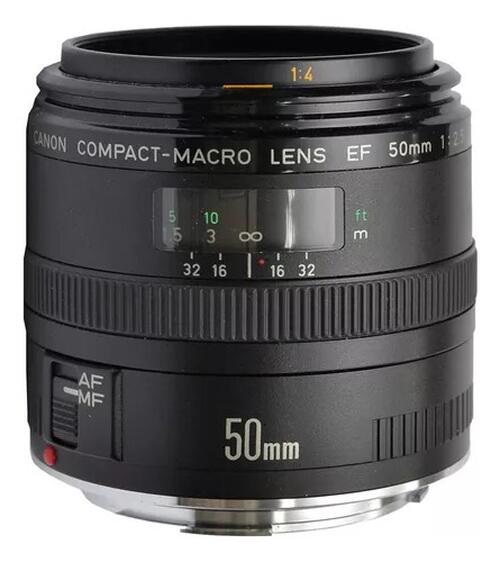 ✨美品✨ Canon EF 50mm F2.5 COMPACT MACRO Comprar Lente Canon Macro 50mm f/2.5 - a partir de R$1.472,50