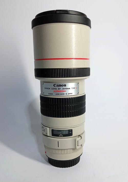 美品 Canon LENS EF 300mm 1:4 L USM Comprar Lente Canon EF 300mm f/4L USM - a partir de R$6.555,00