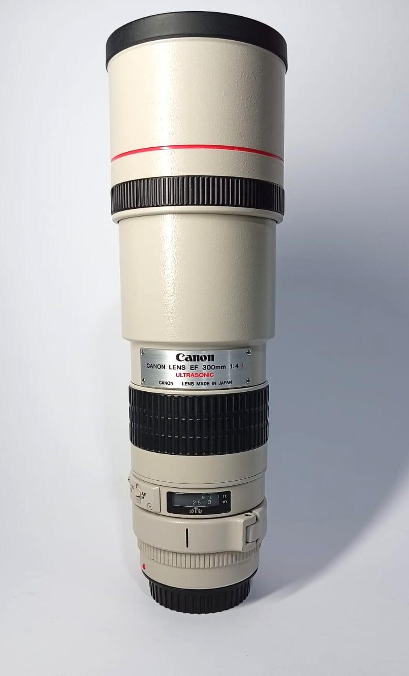 美品 Canon LENS EF 300mm 1:4 L USM Comprar Lente Canon EF 300mm f/4L USM - a partir de R$6.555,00