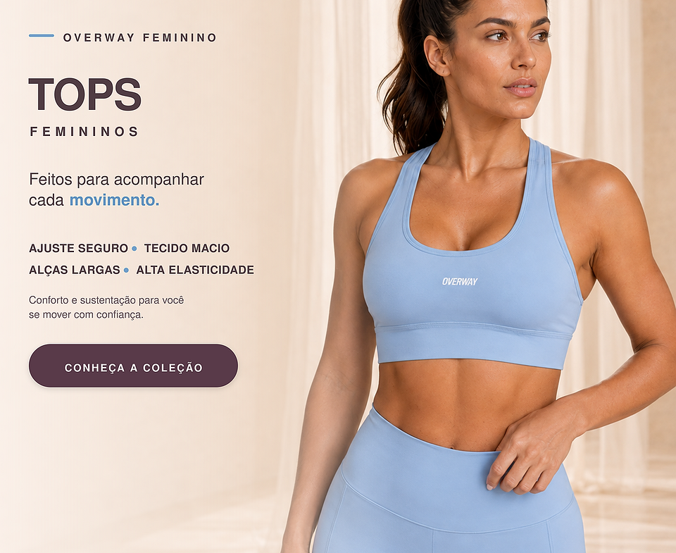 Overway | Roupas Fitness e Casuais com Fabrica��o Pr�pria