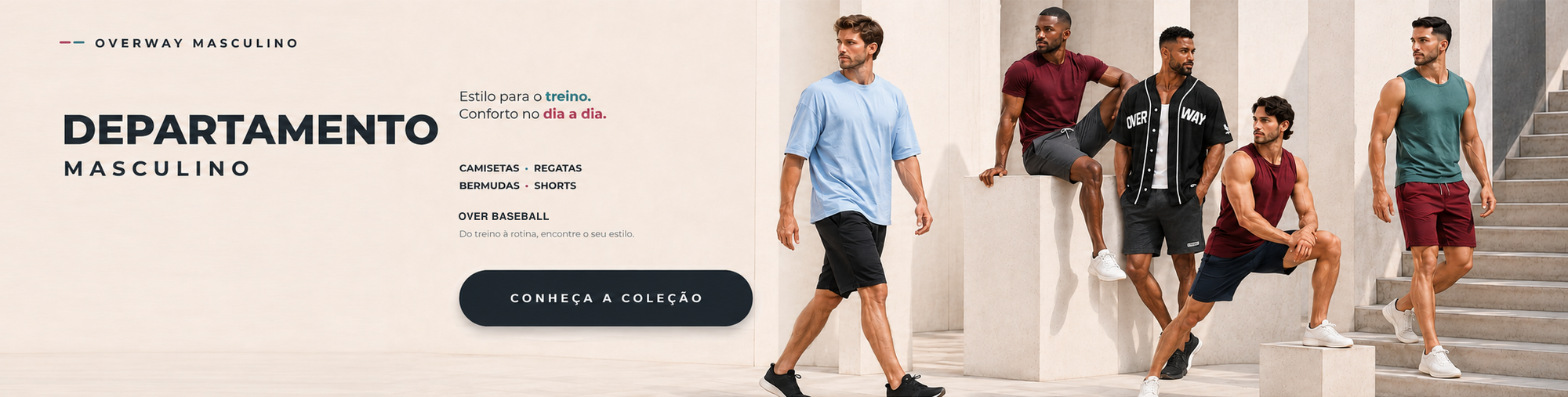 Overway | Roupas Fitness e Casuais com Fabricação Própria