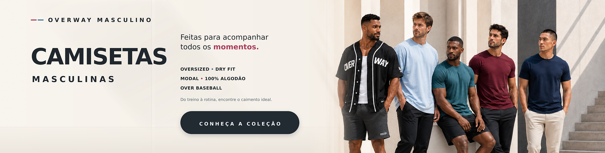 Overway | Roupas Fitness e Casuais com Fabricação Própria