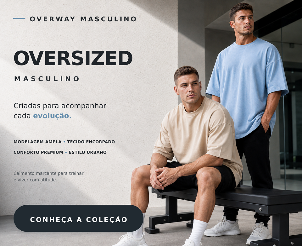 Overway | Roupas Fitness e Casuais com Fabricação Própria