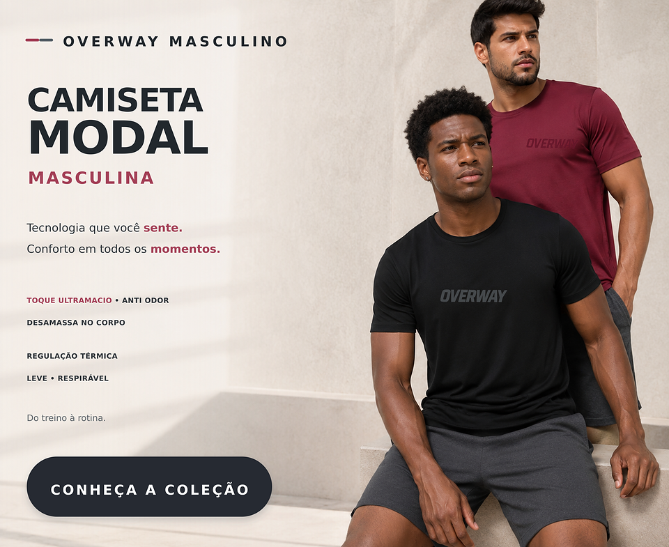 Overway | Roupas Fitness e Casuais com Fabrica��o Pr�pria