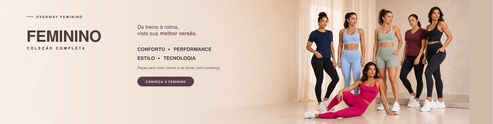 Overway | Roupas Fitness e Casuais com Fabricação Própria